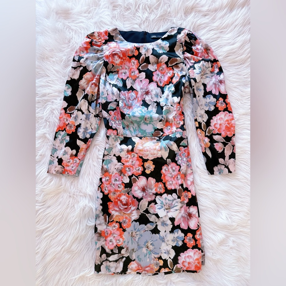 Zara flower dress